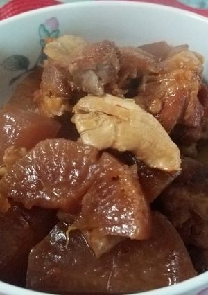 ほっこり(^_-)-☆鶏大根煮-レシピのメイン写真