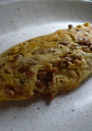 フワッと！納豆オムレツ-レシピのメイン写真