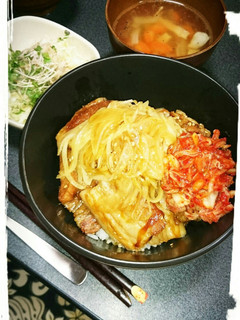 豚バラ肉の甘辛丼-レシピのメイン写真