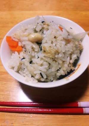 ＊ほっくほく♡大豆の炊き込みご飯＊-レシピのメイン写真