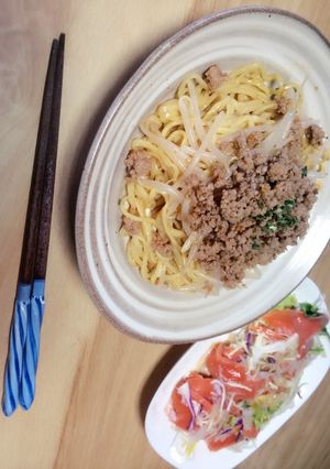 汁なし坦々麺-レシピのメイン写真