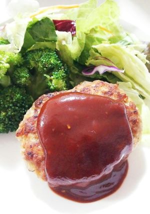 ふっくらジューシーハンバーグ-レシピのメイン写真