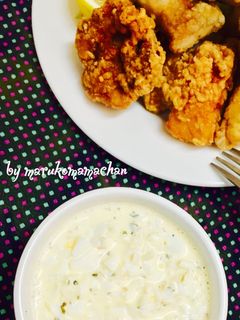 鳥唐揚げ❤️エシャロットタルタルソース添-レシピのメイン写真