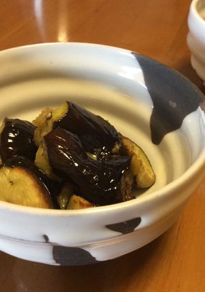 皮も美味しいナスのガーリックマリネ-レシピのメイン写真