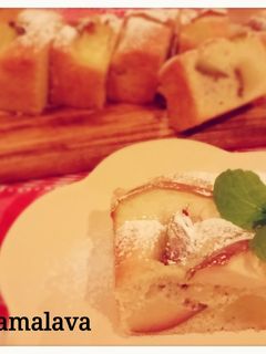 りんごとさつまいものこっくりケーキ-レシピのメイン写真