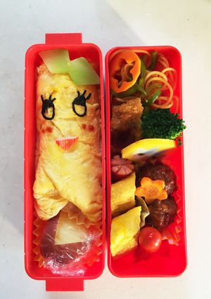 ふなっしー☆キャラ弁-レシピのメイン写真
