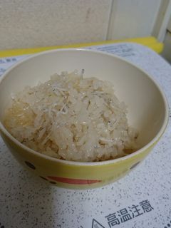 簡単!釜揚げしらす炊き込みご飯-レシピのメイン写真