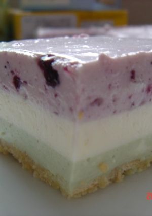 ひなまつりなレアチーズケーキ♪-レシピのメイン写真