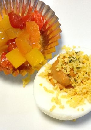 ◎　茹で卵の前菜-レシピのメイン写真