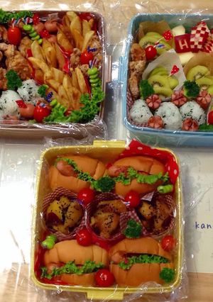 幼稚園 運動会 お弁当 2015.10-レシピのメイン写真
