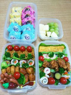 2014小学校運動会弁当-レシピのメイン写真