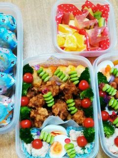 2015小学校運動会弁当-レシピのメイン写真