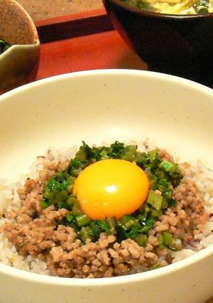 冷めてもおいしい肉そぼろ♪でどんぶり-レシピのメイン写真