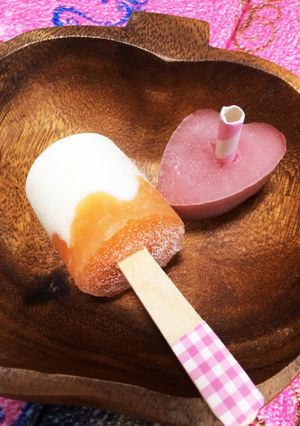 凍らせて！フローズンヨーグルト&ゼリー☆-レシピのメイン写真