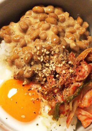◆ 納豆キムチ卵丼 ◆-レシピのメイン写真