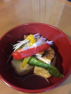 彩り豊かな揚げだし豆腐-レシピのメイン写真