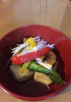 彩り豊かな揚げだし豆腐-レシピのメイン写真