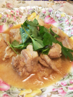 10分で作る☆鶏モモ肉のみぞれ煮-レシピのメイン写真