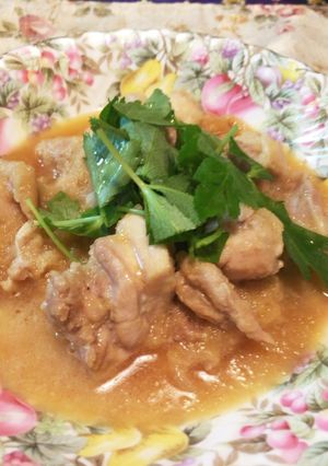 10分で作る☆鶏モモ肉のみぞれ煮-レシピのメイン写真