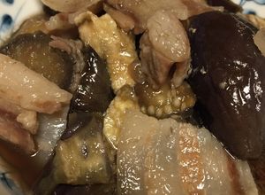 簡単なのに激うま！茄子とバラ肉の旨煮-レシピのメイン写真