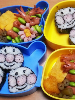 お弁当/遠足/アンパンマン/キャラ弁-レシピのメイン写真