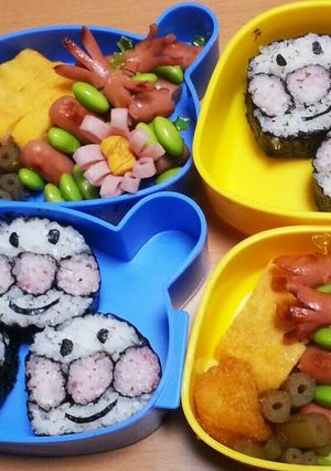 お弁当/遠足/アンパンマン/キャラ弁-レシピのメイン写真
