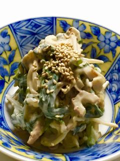 春菊の白和え-レシピのメイン写真