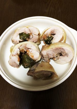 鶏肉の梅肉巻き-レシピのメイン写真