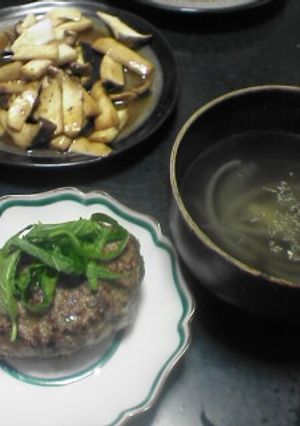 我が家の和風ハンバーグ-レシピのメイン写真