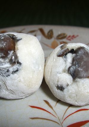 レンジで煮豆大福-レシピのメイン写真