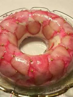 レアチーズケーキ/いちごケーキ/リング-レシピのメイン写真