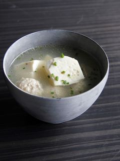 豆腐と鳥団子とえのきの生姜スープ-レシピのメイン写真