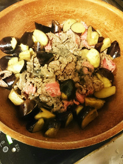 茄子と牛肉の炒め煮☺-レシピのメイン写真