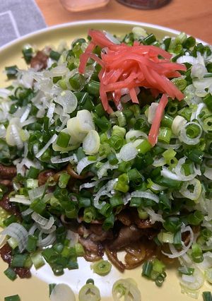 ネギ焼きそば-レシピのメイン写真