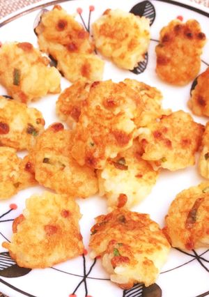 手づかみ食べに☆納豆チーズおやき-レシピのメイン写真