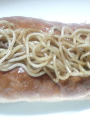 手抜きな焼きそばパン-レシピのメイン写真