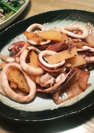 イカじゃが炒め-レシピのメイン写真