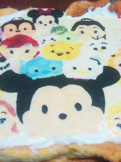 ツムツムのキャラチョコケーキ-レシピのメイン写真