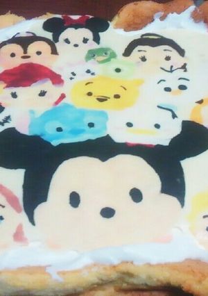 ツムツムのキャラチョコケーキ-レシピのメイン写真