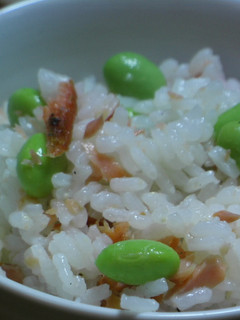 シャケと枝豆の簡単ごはん-レシピのメイン写真