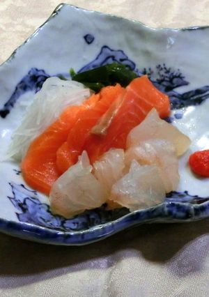 鯛とサーモンの昆布締め！-レシピのメイン写真