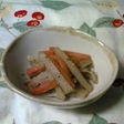 うどのきんぴら ごま風味
