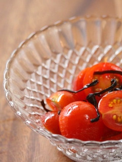 ミニトマトの塩昆布和え-レシピのメイン写真