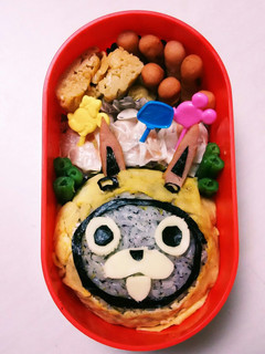 妖怪ウォッチ ウサピョン弁当-レシピのメイン写真