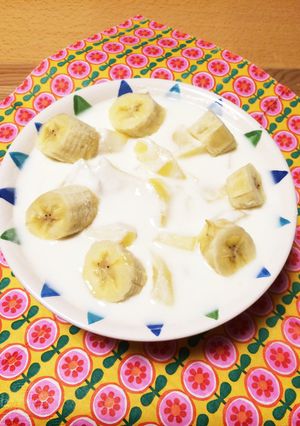 体が温まる朝食ヨーグルト-レシピのメイン写真