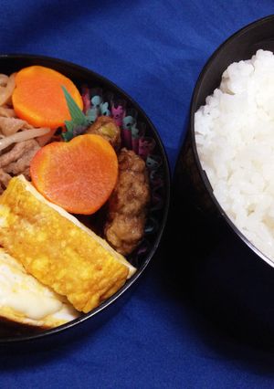 本日の旦那ちゃん 弁当 ガッツリ肉の日-レシピのメイン写真