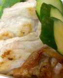 驚きの柔らかさ！鶏ムネ肉でゆず塩胡椒焼き