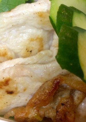 驚きの柔らかさ！鶏ムネ肉でゆず塩胡椒焼き-レシピのメイン写真