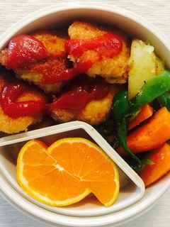 【30分ずぼら弁当】チキンナゲット-レシピのメイン写真