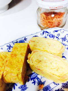鮭フレークの玉子焼き,お弁当に…-レシピのメイン写真